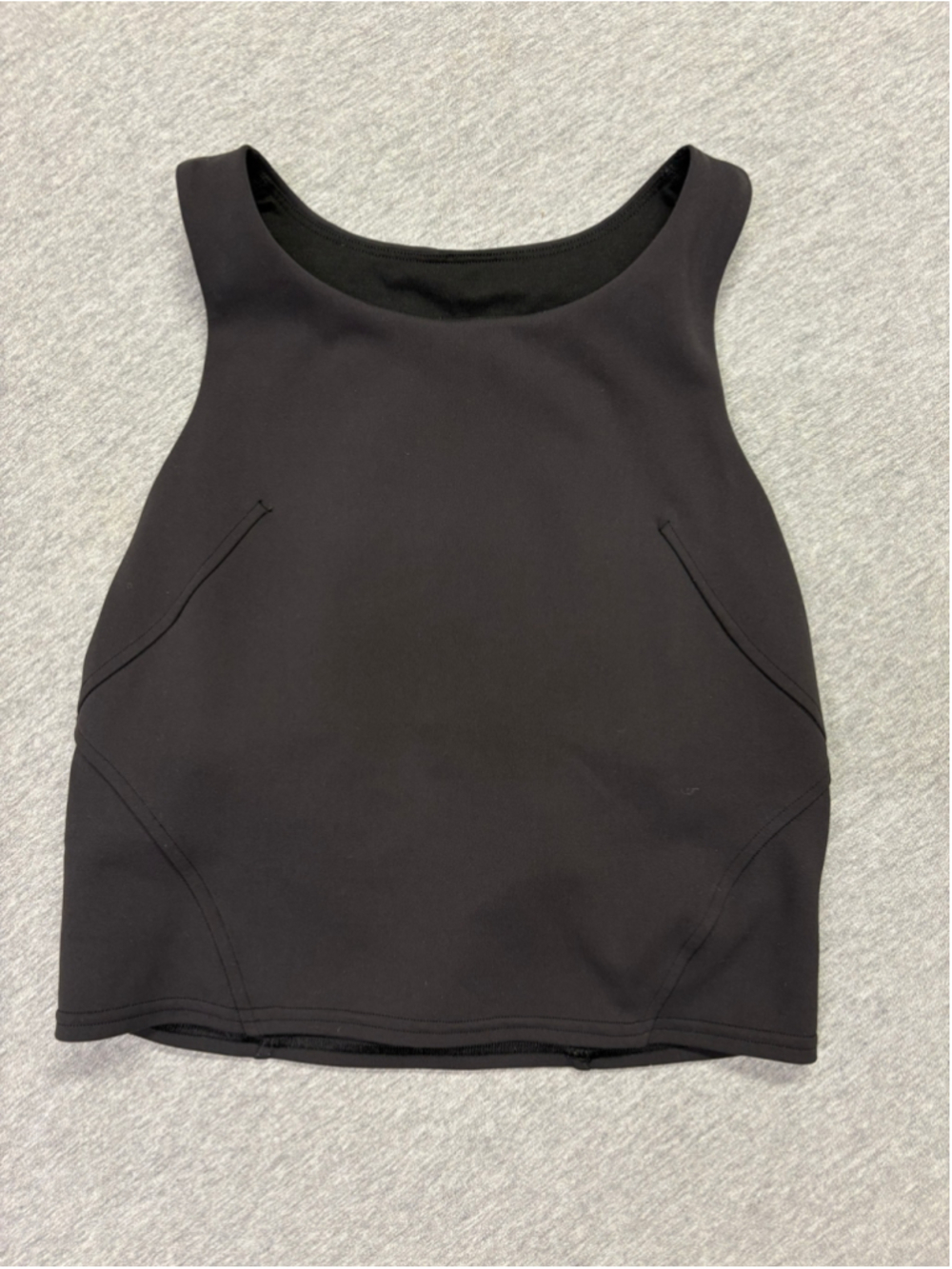 Lululemon Invigorate Training Tank Top Black Size 6 Everlux W1CZ3S